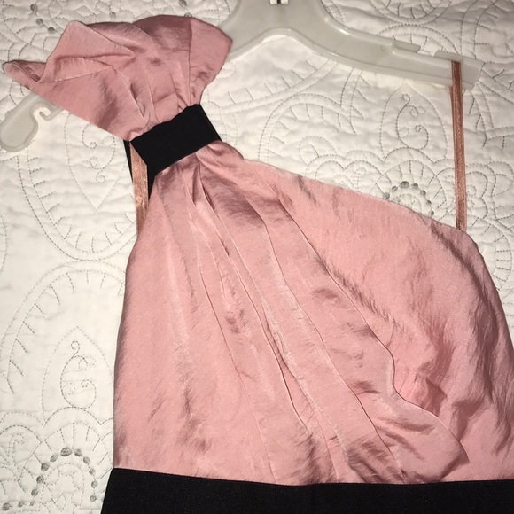 BCBGeneration one shoulder short cocktail dress - Picture 1 of 4